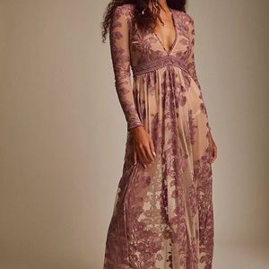 Free People x For Love and Lemons Temecula Maxi Dress